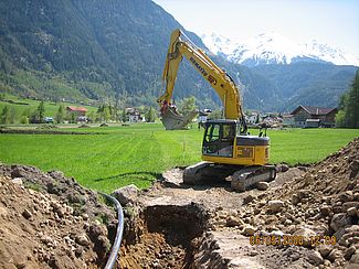 Kanalverlegung Umhausen Ötztal