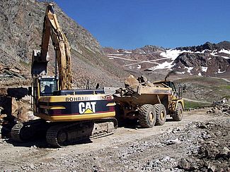 Beschneiungsanlage Skigebiet Obergurgl Ötztal